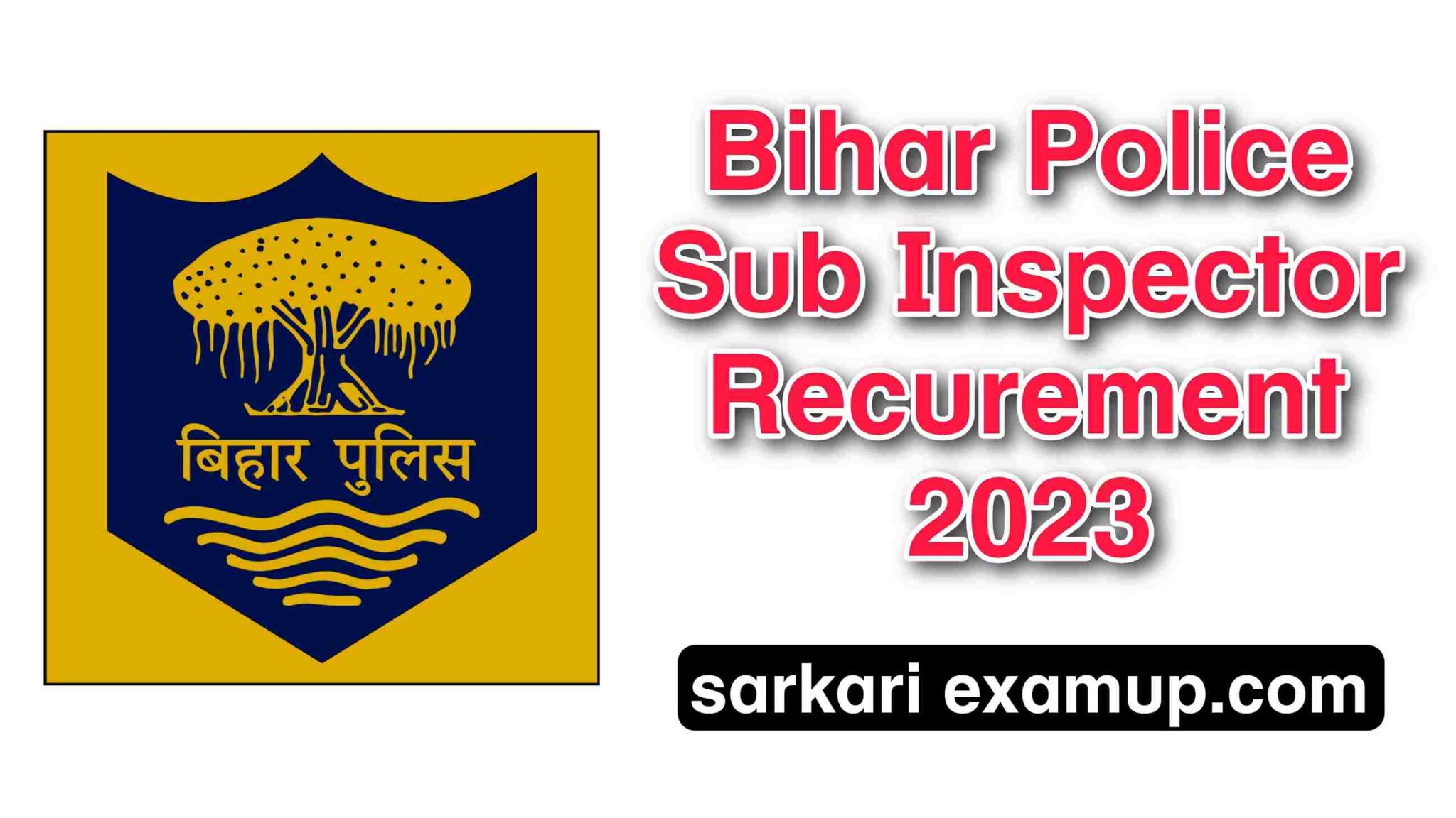 Bihar Police Sub Inspector Si Online Form